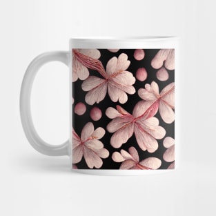 Pink Sakura Blossom Flower Pattern #3 Mug